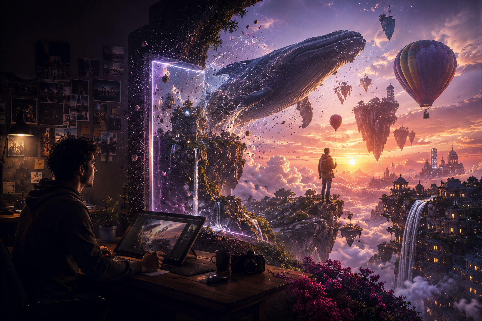 Imagine → Generate → Create
