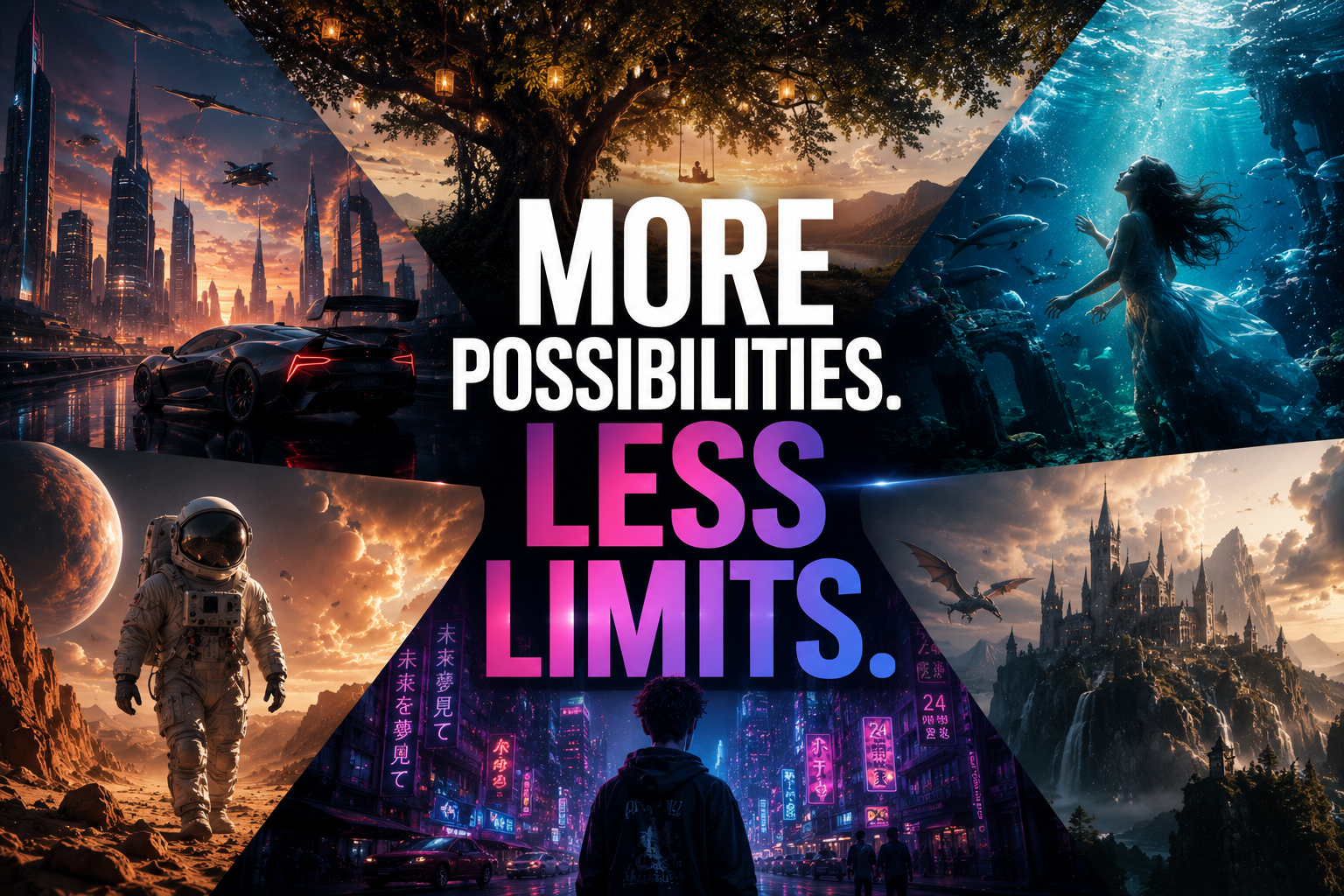 More Possibilities. Less Limits.