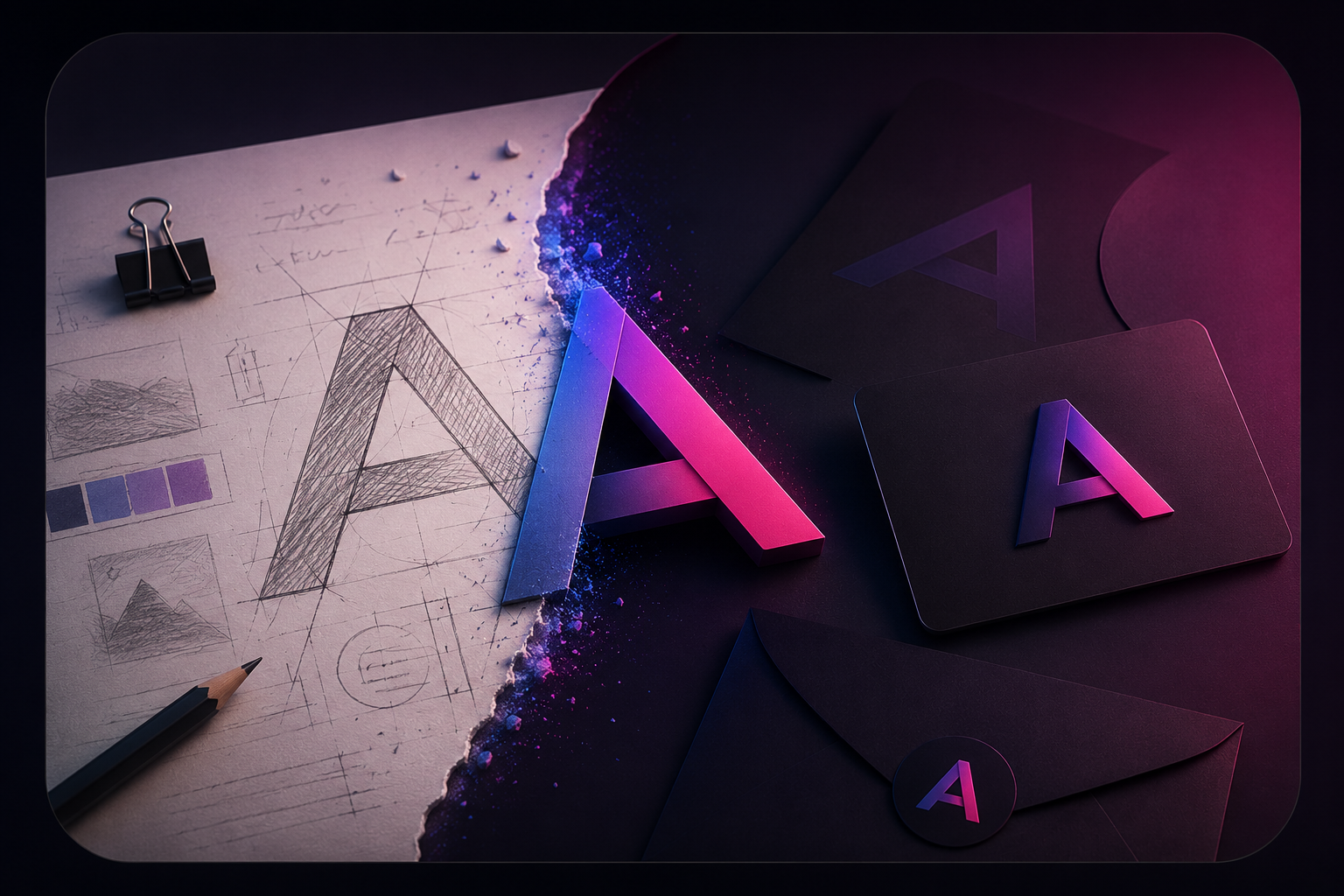 Brand creative visual