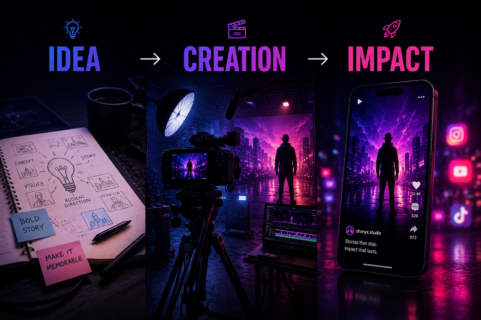 From Idea to Content