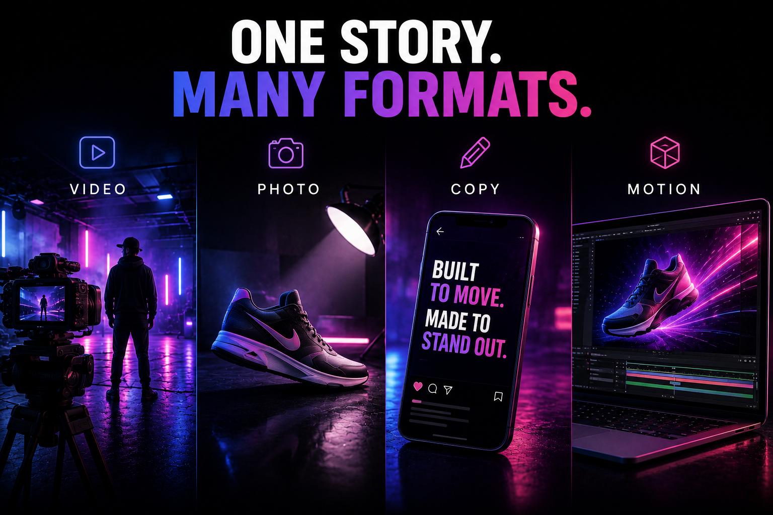 One Story. Many Formats.